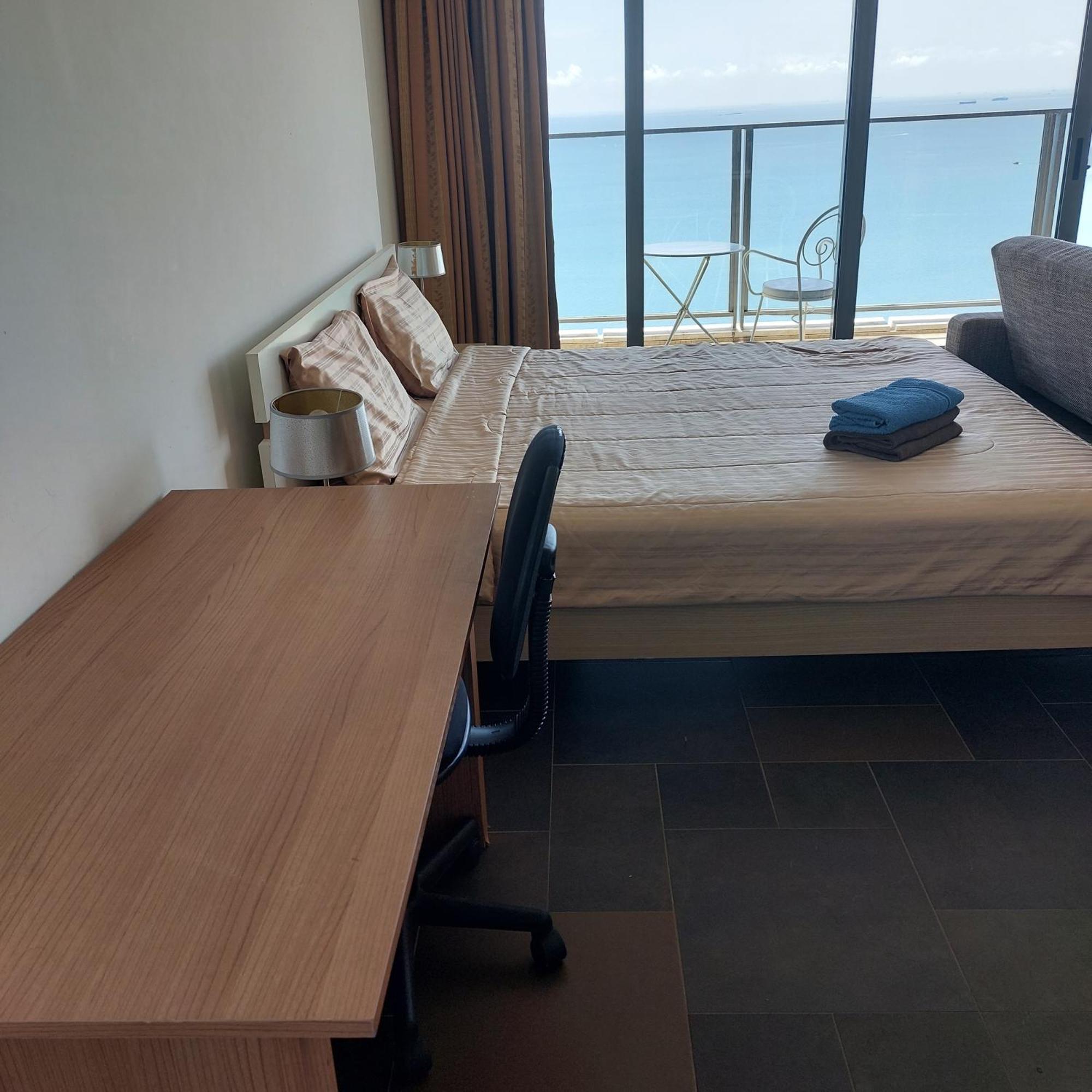 Sea View Apartment In Pattaja Kültér fotó